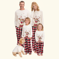 Pyjama de Noël Famille Assorti - visuel principal fond crème
